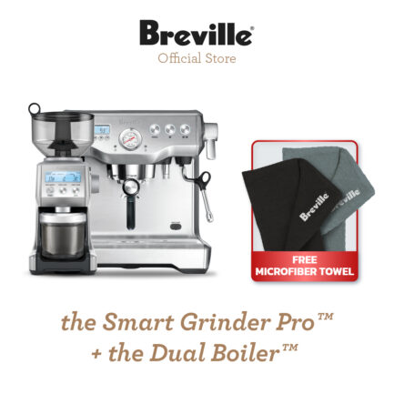 Breville the Smart Grinder™ Pro + The Dual Boiler™ - Paket Mesin Kopi